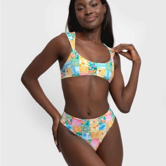 Blackbough Other - Ashley High Waist Reversible Bottoms- Love Bug NWOT